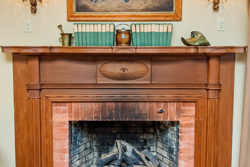 9-Library 8 - Fireplace