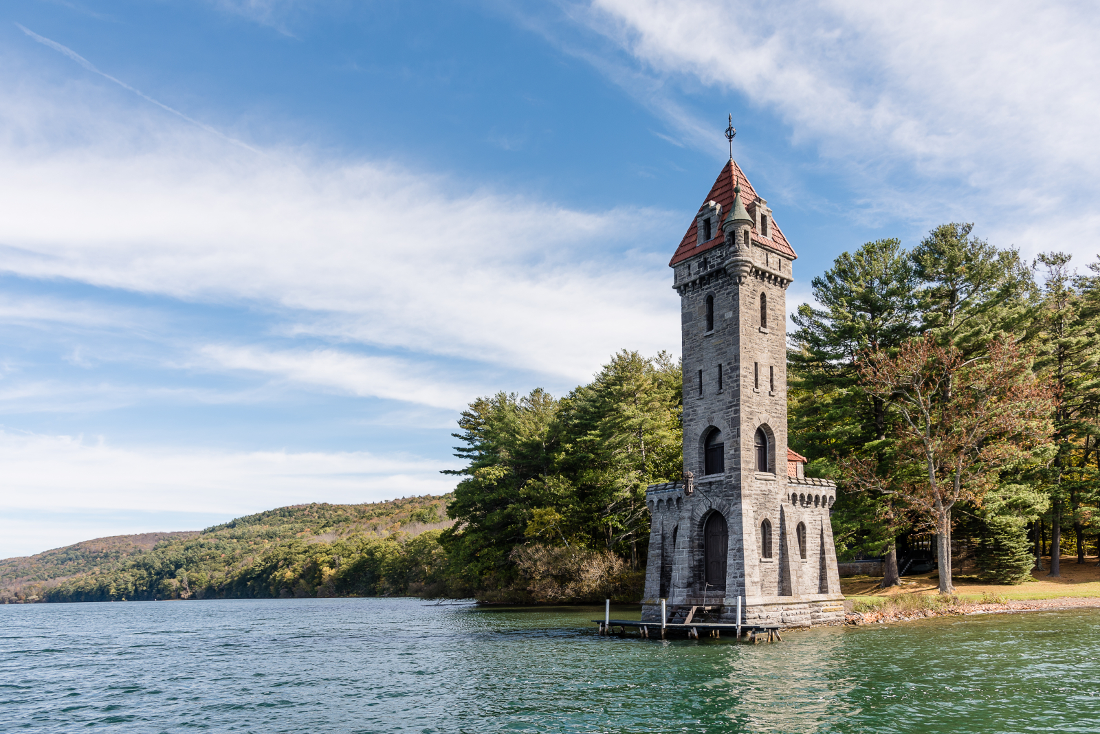King Fisher Tower on Otesgo Lake